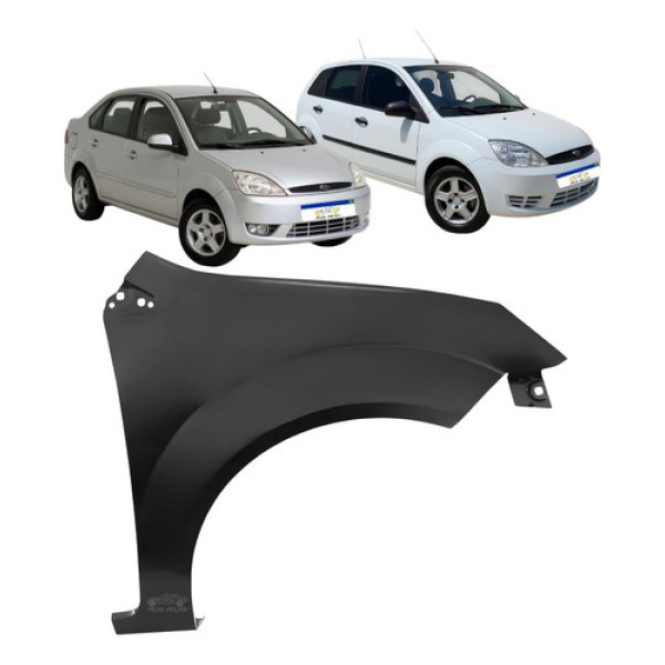 Para-lama Ford Fiesta 2003 2004 2005 2006 2007 Ld Novo