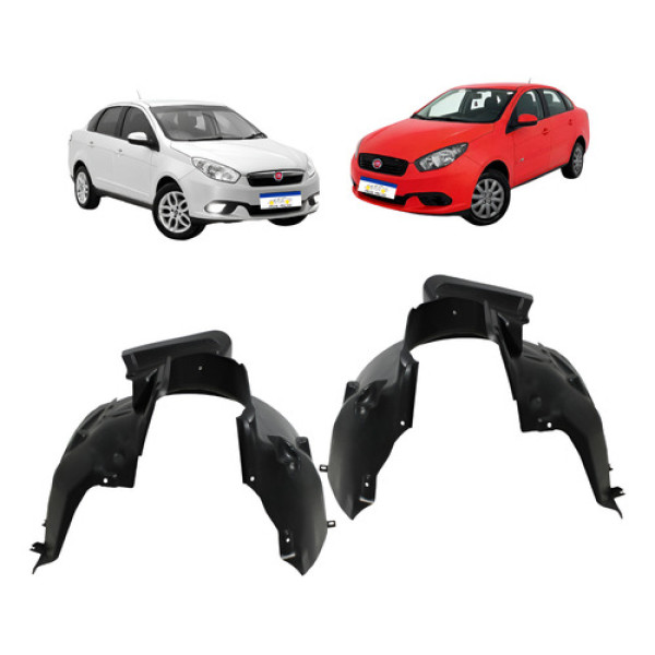 Par Parabarro Dianteiro Fiat Grand Siena 2012 A 2021