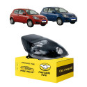 Farol Ford Ka 2009 2010 2011 2012 2013 Máscara Negra Direito Direito/passageiro