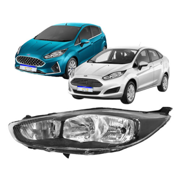 Farol Ford New Fiesta 2013 2014 2015 2016 2017 2018 2019 Le