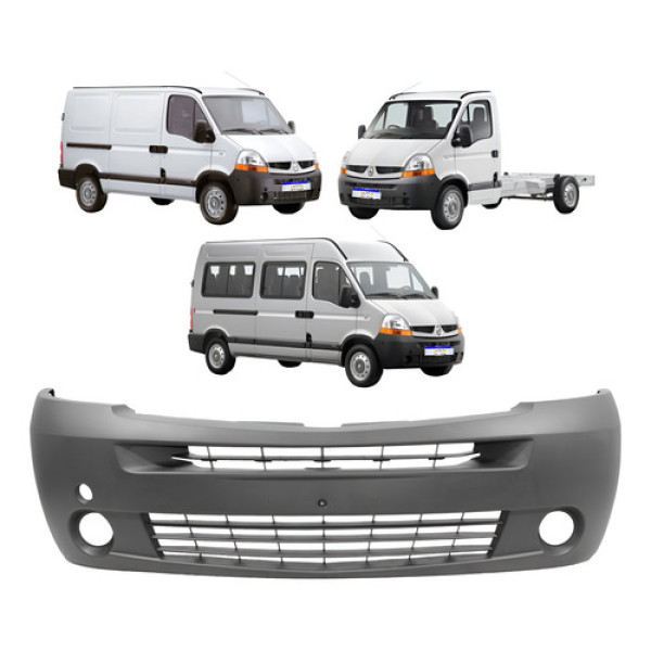 Parachoque Renault Master 2009 2010 2011 2012 2013 Novo Preto
