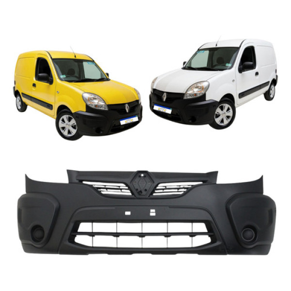 Para-choque Dianteiro Kangoo 2013 2014 A 2018 Sem Furo Milha