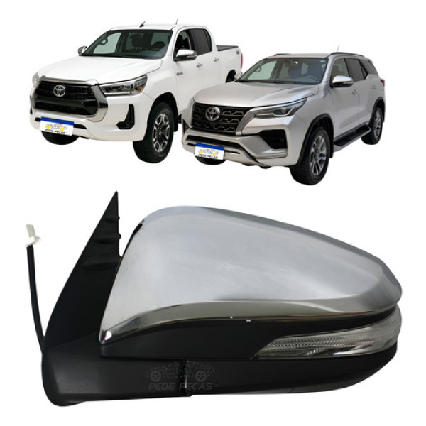 Retrovisor Elétrico Esquerdo Toyota Hilux 2016 2017 A 2025 Esquerdo/motorista Retrovisor Elétrico Esquerdo Toyota Hilux 2016 2017 A 2025 Esquerdo/motorista