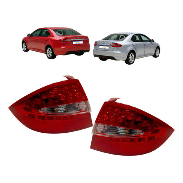 Sinaleira Traseira Jac J5 2013 C/lampada Lanterna Par Nova