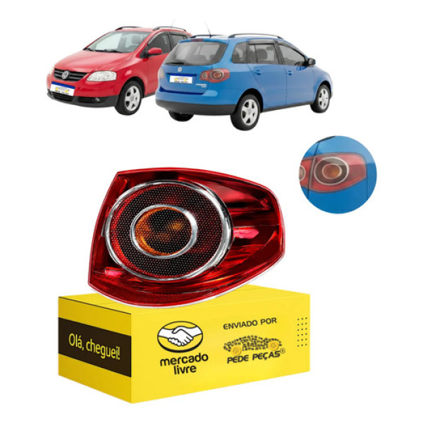 Lanterna Sinaleira Canto Vw Spacefox 2006 07 08 09 2010 Ld Direito/passageiro