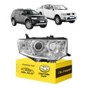 Farol Mitsubishi L200 Triton Hpe 2013 2014 A 2017 Ld Direito/passageiro