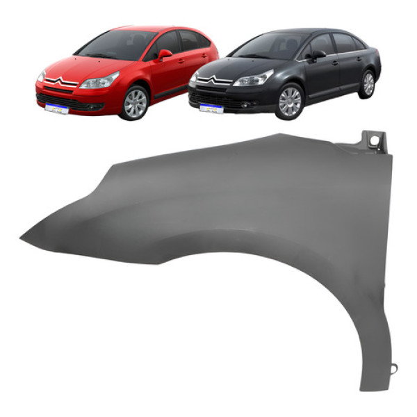 Paralama C4 Pallas 2007 2008 2009 2010 2011 2012 2013 L.e Esquerdo Motorista