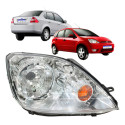 Farol Ford Fiesta 2003 2004 2005 2006 2007 Novo L.d - Direito