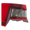 Jogo Sinaleira Canto Tampa Hb20 Sedan 2023 A 2026 C/led Le Esquerdo/motorista Vermelho/cristal