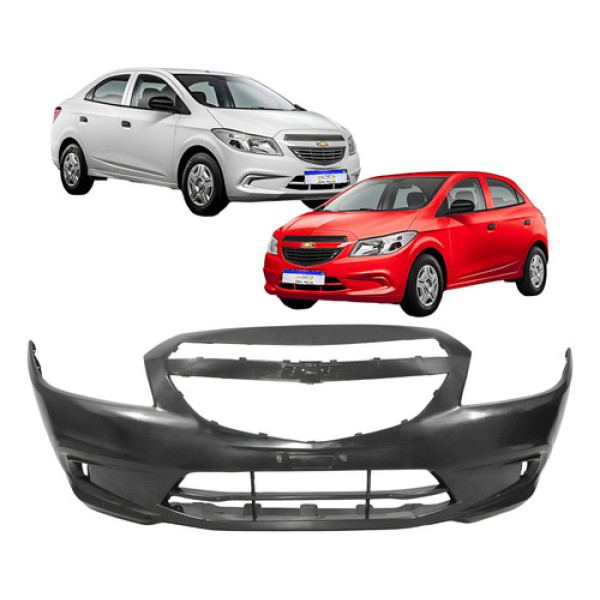 Parachoque Gm Onix Prisma 2013 2014 2015 2016 A 2019 Preto