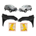 Par Paralama Honda Crv 2007 2008 2009 2010 2011 Lx Ex Exl