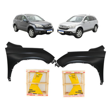 Par Paralama Honda C...