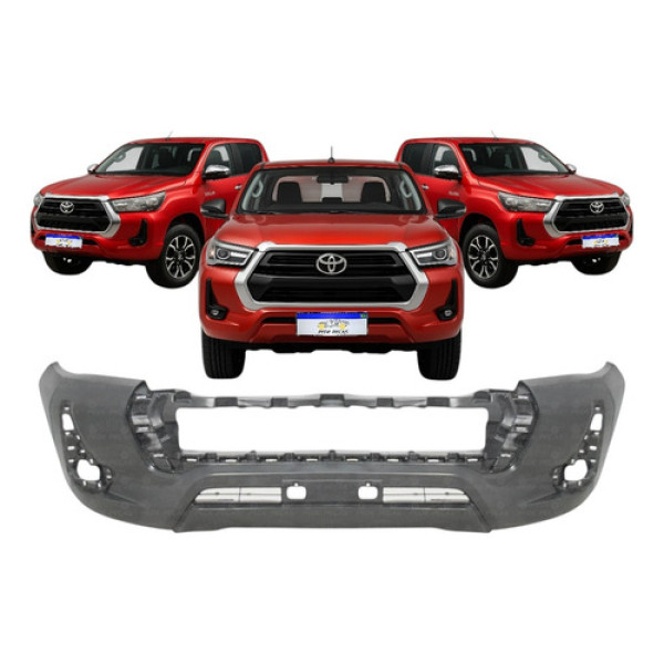 Parachoque Dianteiro Toyota Hilux 2021 2022 2023 2024 Novo