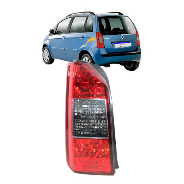 Lanterna Fiat Idea 2006 2007 2008 2009 2010 Traseira Nova Le Esquerdo Vermelho