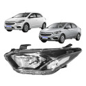 Farol Chevrolet Onix Prisma 2017 2018 2019 2020 2021 C/led