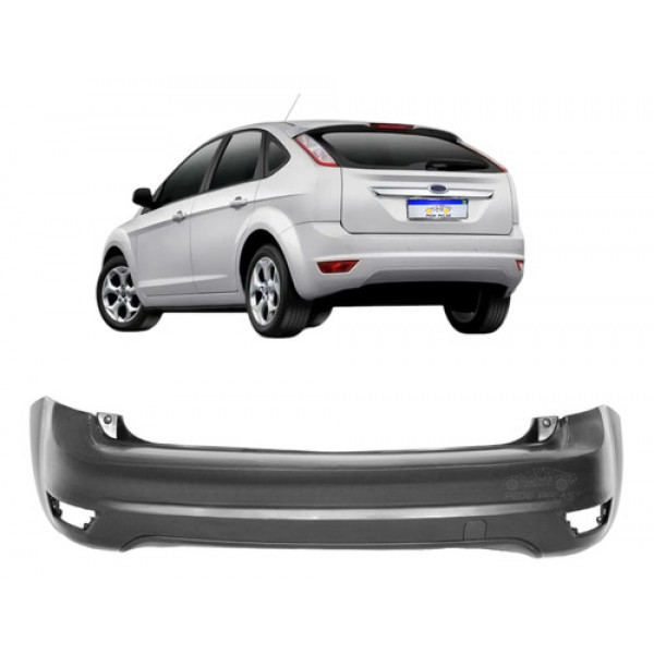 Parachoque Traseiro Ford Focus Hatch 2009 2010 2011 2012 13