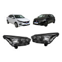 Par Farol Fiat Argo Com Led 2024 A 2026 Sinaleira H15 Novo Ambos Lados