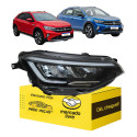 Farol Direito Vw Nivus 2020 2021 2022 2023 2024 Full Led Direito/passageiro
