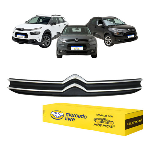 Grade Superior C4 Cactus 2018 2019 2020 21 22 2023 2024 Preto Cromado