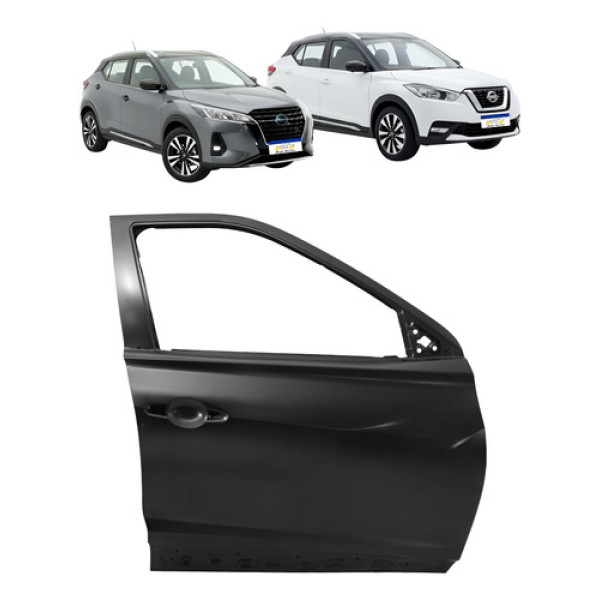 Porta Dianteira Kicks 2017 2018 2019 2020 2021 22 A 2024 L.d - Dianteira - Direito/passageiro - Preto Porta Dianteira Kicks 2017 2018 2019 2020 2021 22 A 2024 L.d - Dianteira - Direito/passageiro - Preto