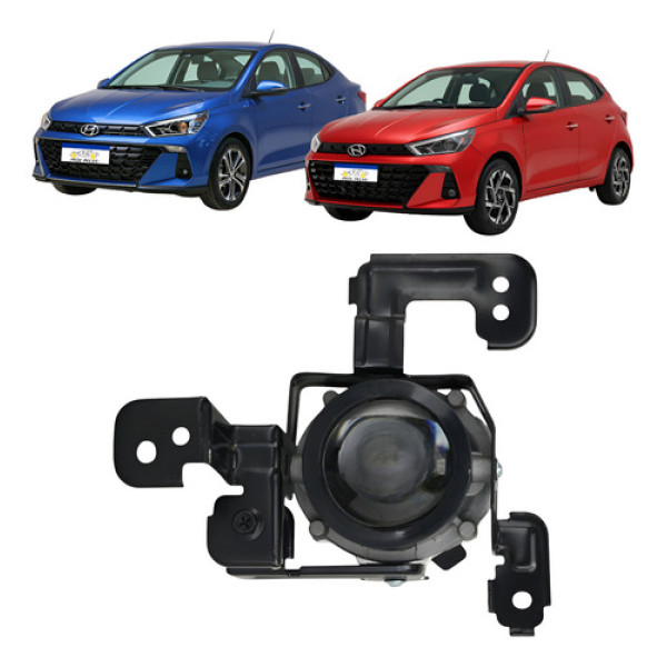 Farol Milha Hyundai Hb20 2023 2024 2025 2026 Esquerdo Novo Cristal