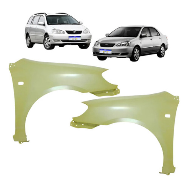 Par Paralama Corolla 2003 2004 2005 2006 2007 2008