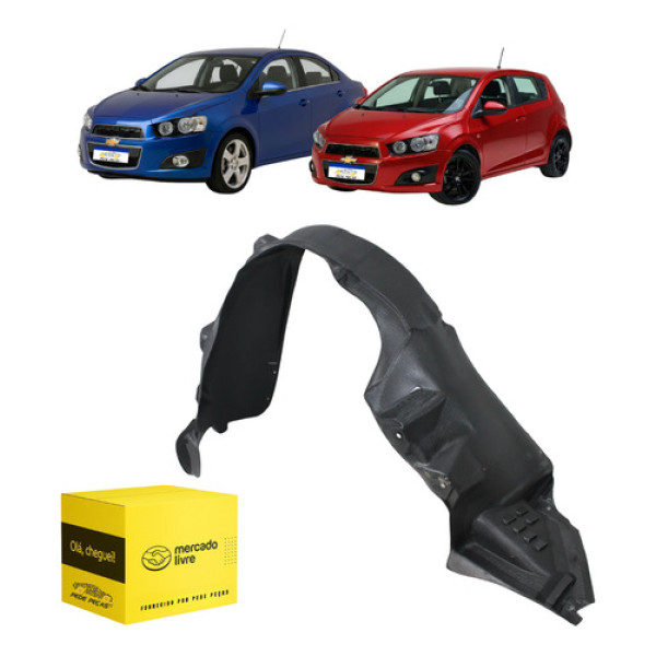 Parabarro Dianteiro Sonic Hatch Sedan 2012 2013 2014 L.e