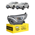 Farol Sinaleira Toyota Rav4 Top 2017 2018 C/motor C/led Le Esquerdo/motorista