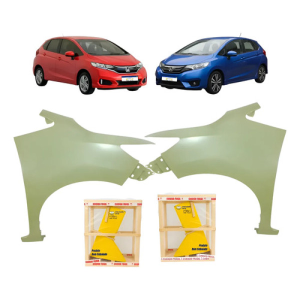 Par Paralama Honda Fit Exl Lx  2015 A 2021 Personal