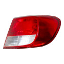 Lanterna Direita Vw Gol G5 2009 2010 2011 2012 Cristal Direito/passageiro Vermelho