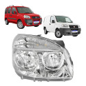 Farol Fiat Doblo 2010 2011 2012 2013 2014 2015 2016 A 21 Ld - Direito/passageiro