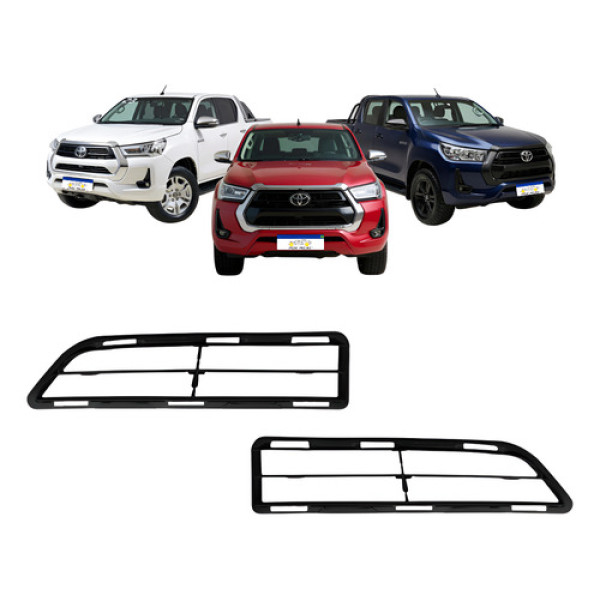 Grade Inferior Parachoque Toyota Hilux Srv 2021 A 2023 Kit