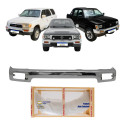 Parachoque Dianteiro Toyota Hilux Sw4 1995 96 A 1999 Cromado Cromado
