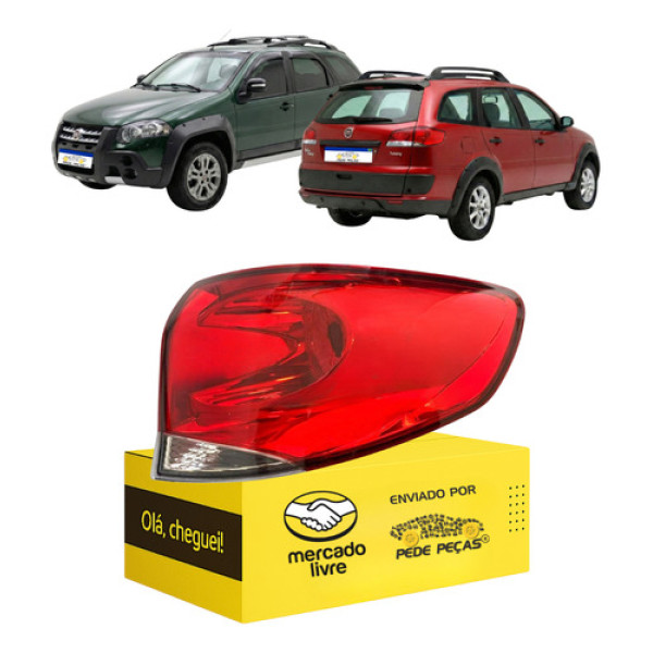 Lanterna Palio Weekend 2009 A 2016 2017 2018 2019 2020 L.d Direito/passageiro Direito