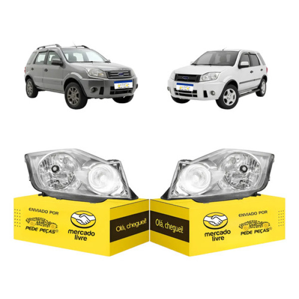 Par Farol Ford Ecosport 2008 2009 2010 2011 2012 Ambos Lados