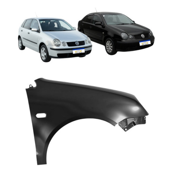 Paralama Volkswagen Polo 2007 2008 2009 2010 A 2015 Direito