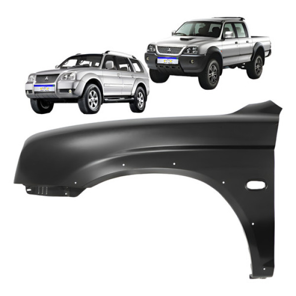 Paralama Mitsubishi L200 Sport 2004 2005 2006 2007 Novo L.e Esquerdo Motorista