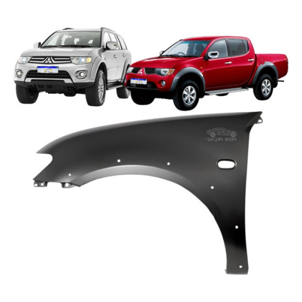 Paralama L200 Triton Pajero Dakar 2008 2009 A 2018 Novo L.e