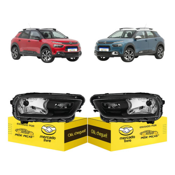 Par Farol C4 Cactus 2019 2020 2021 22 23 2024 Inferior Novo Ambos Lados