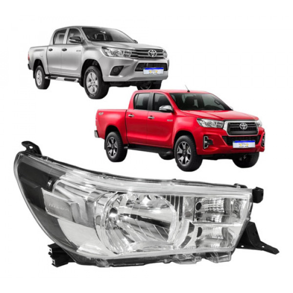 Farol Toyota Hilux 2016 2017 2018 2019 2020 2021 S/led L.d