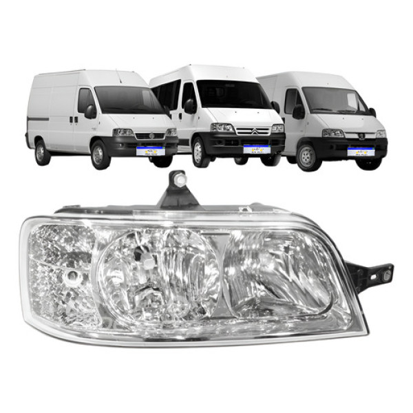 Farol Ducato Jumper Boxer 2007 2008 2010 2011 2012 A 2016 Ld