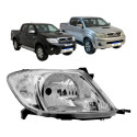 Farol Dianteiro Toyota Hilux 2006 2007 A 2011 Novo Cromado