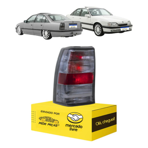 Lanterna Fume Gm Omega 1992 1993 1994 1995 1996 1997 1998 Le Esquerdo/motorista Fume