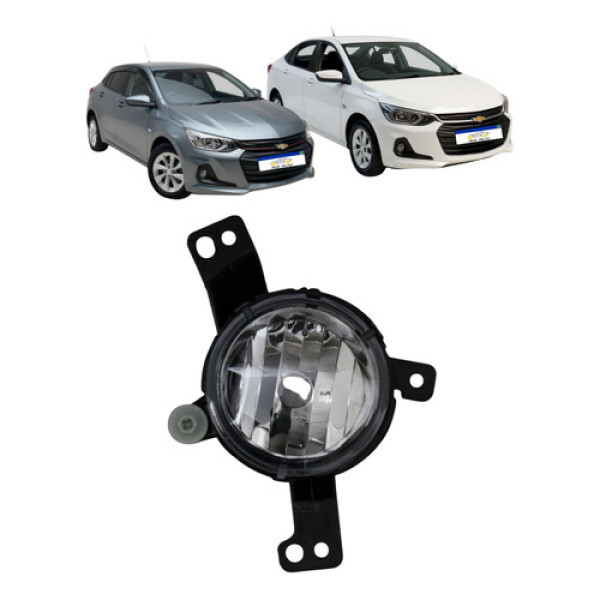 Farol Milha Auxiliar Direito Chevrolet Onix 2020 A 2025  