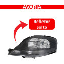 Farol Citroen C3 2003 04 05 06 07 A 10 11 2012 C/avaria Le Esquerdo/motorista