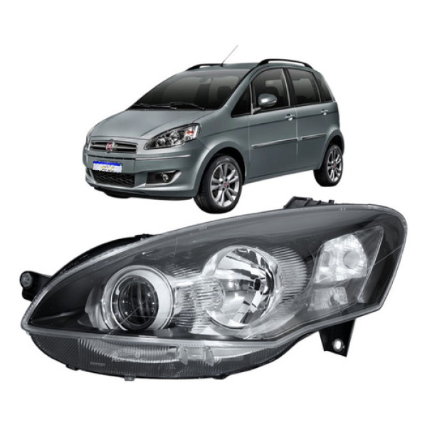 Farol Fiat Idea 2010 2011 2012 2013 2014 2015 2016 Novo Le Esquerdo/motorista