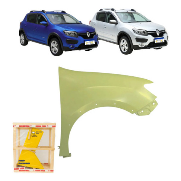 Paralama Sandero Stepway 2015 16 17 18 19 20 A 2025 Direito