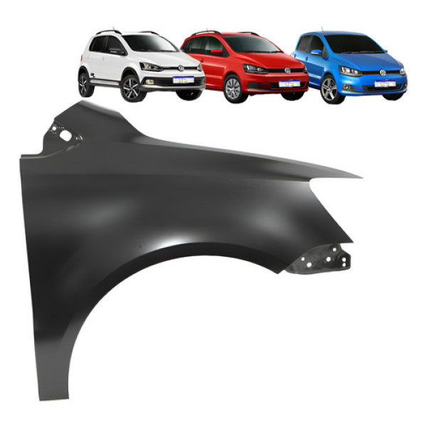 Paralama Fox Spacefox Crossfox 2015 2016 2017 2018 A 2022 Ld Direito Preto