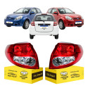 Par Lanterna Traseira Ford Ka 2008 2009 2010 A 2013 Ambos Lados Vermelho
