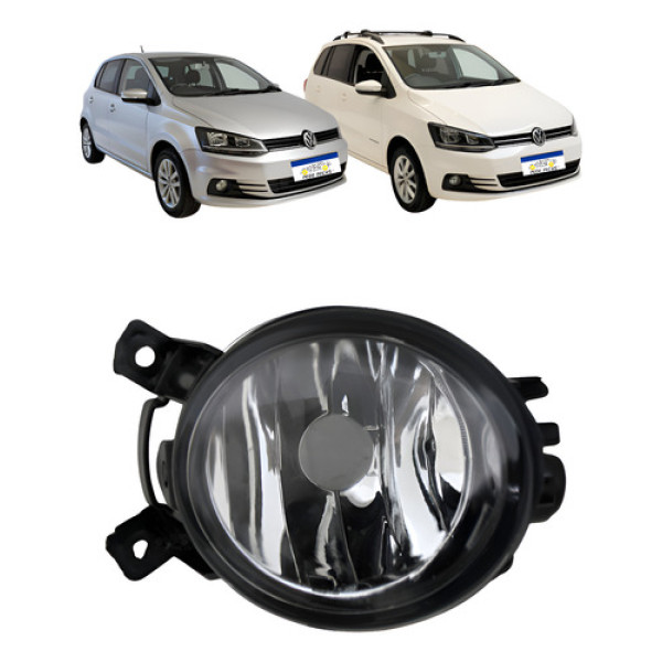 Farol Milha Gol Voyage G7 2017 2018 Fox 2015 A 2020 Direito Cristal Direito